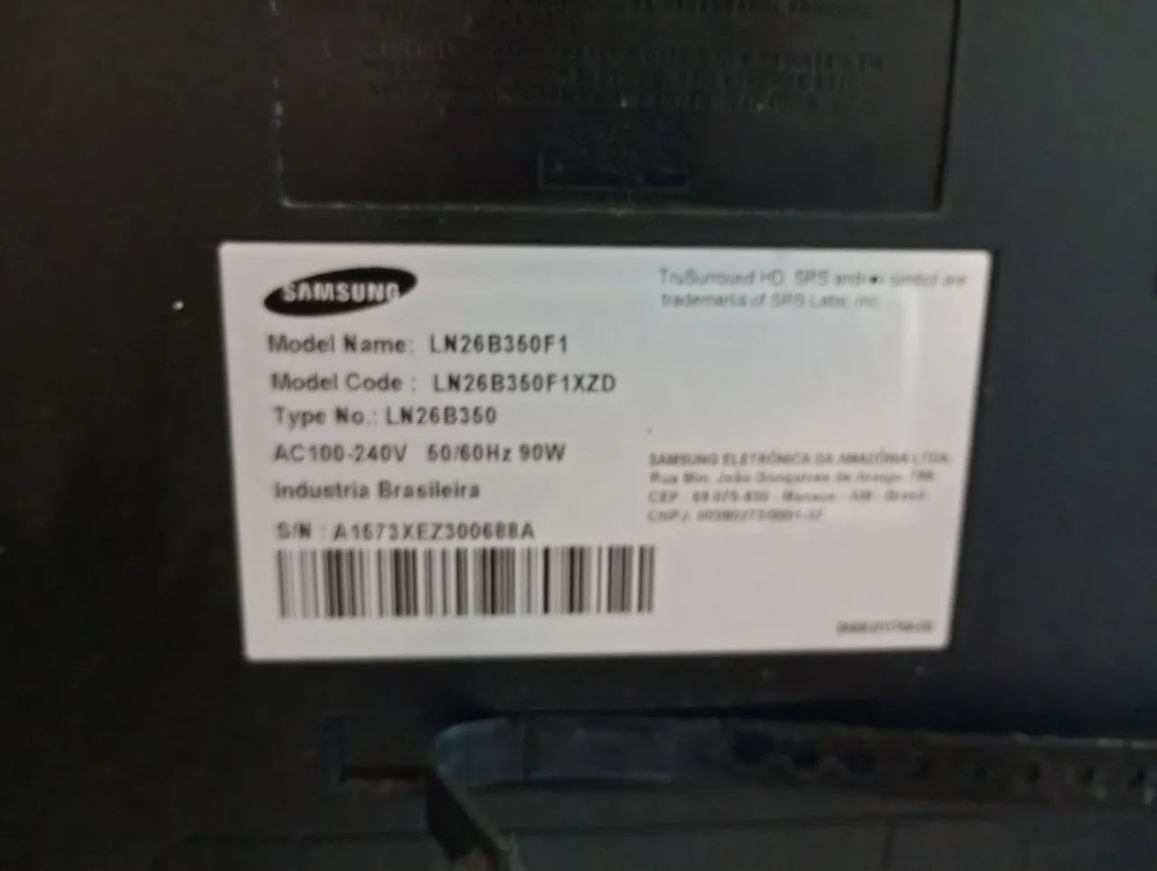 Televisão Samsung 32 polegadas pra concerto  - Foto 4