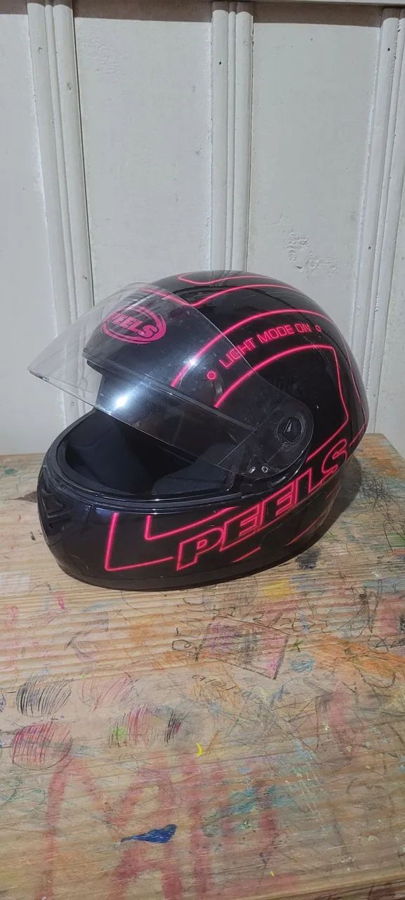 Capacete PEElS Néon 56