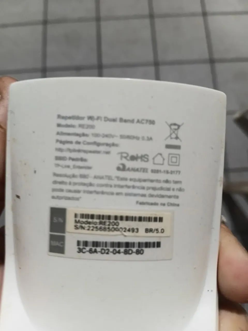 ? Fim do Wi-Fi caindo! Repetidor TP-Link 5G AC750 (Estado de Zero) por um valor ridículo! - Foto 3