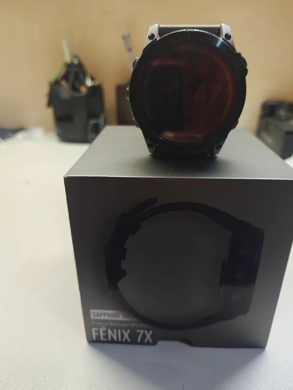 Relógio Garmin fênix 7x Sapphire solar - Foto 2