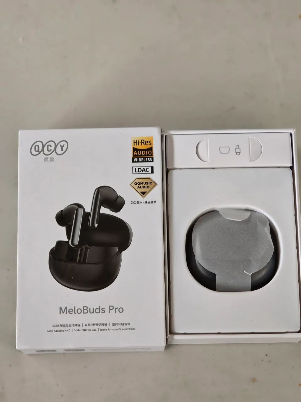 Fone QCY MeloBuds Pro (Caixa Aberta)