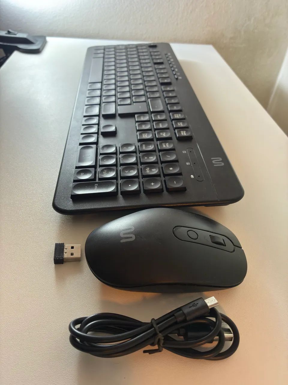 Kit Teclado Mouse Sem fio wireless - Foto 2