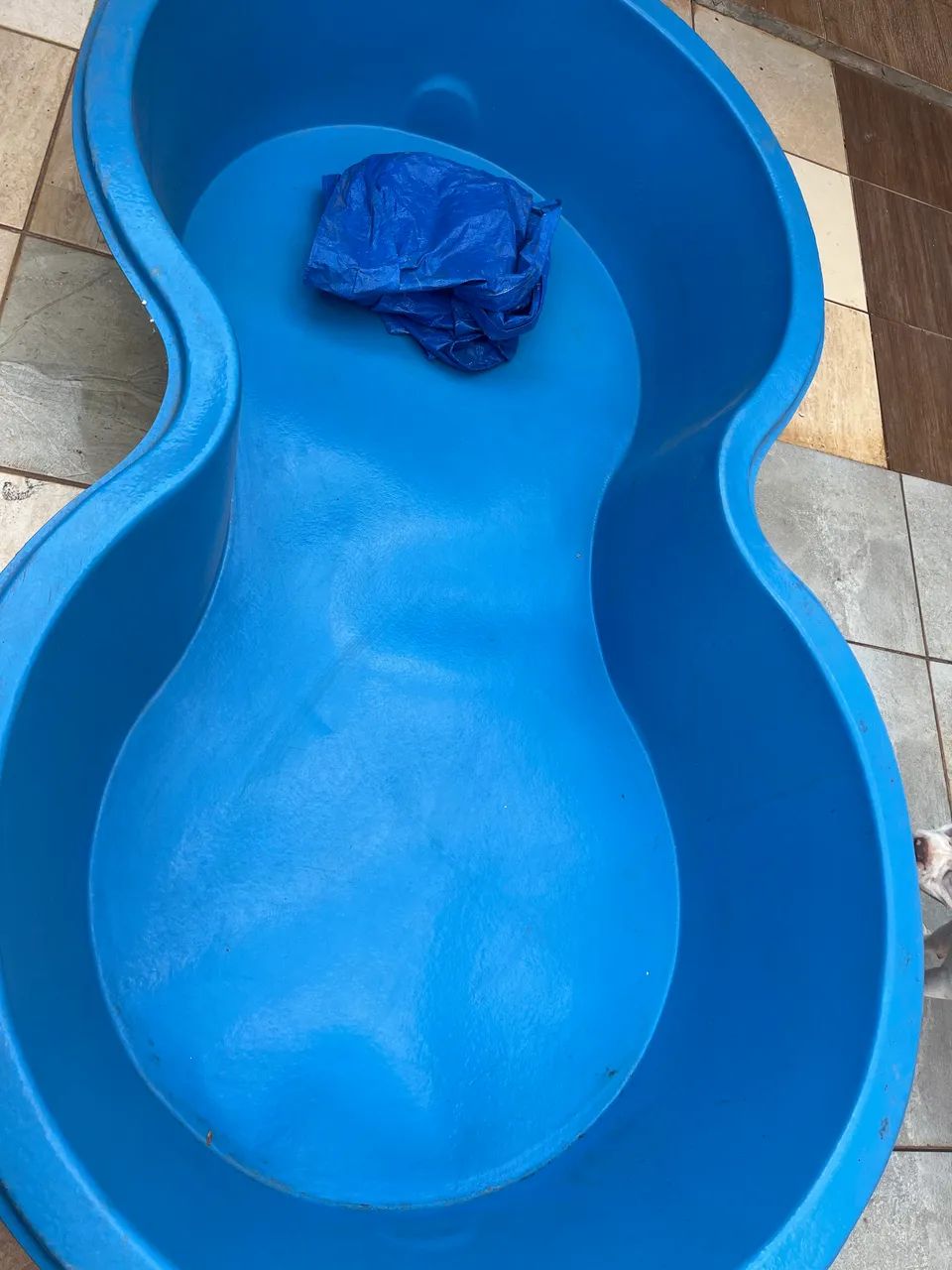 PISCINA FEIJÃO 1000L , ZERADA CM CAPA - Foto 2