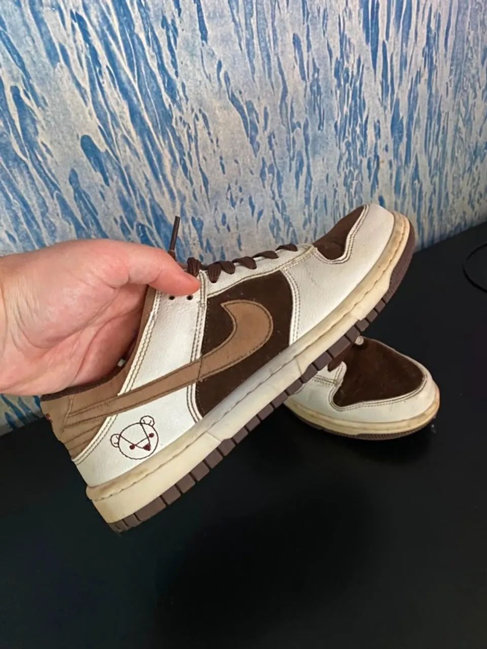 Tênis Nike Dunk Low Teddy Usado