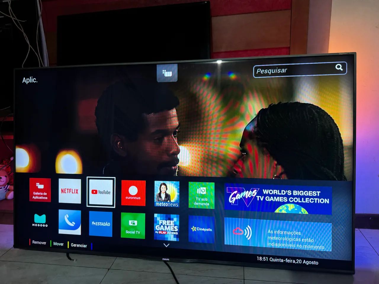 Televisão 65? LED com YouTube  - Foto 4