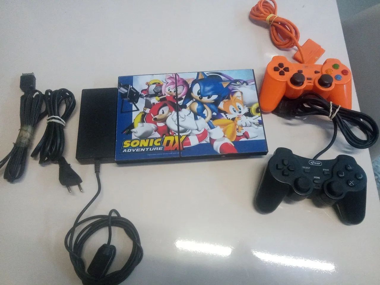 PS2 com leitor funcionando perfeitamente completo  - Foto 5