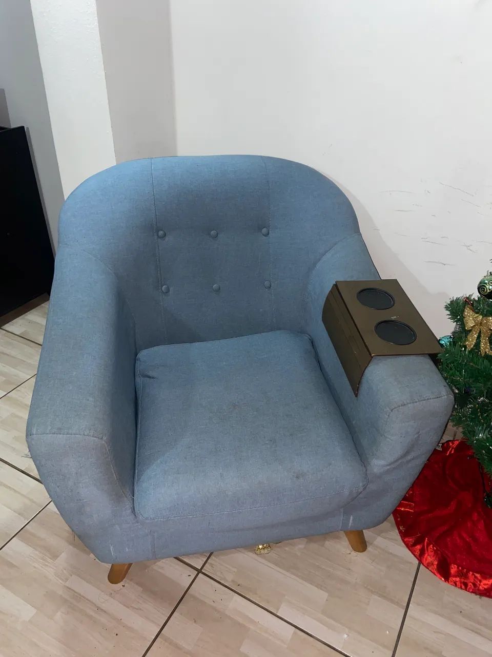 Poltrona Jobi azul