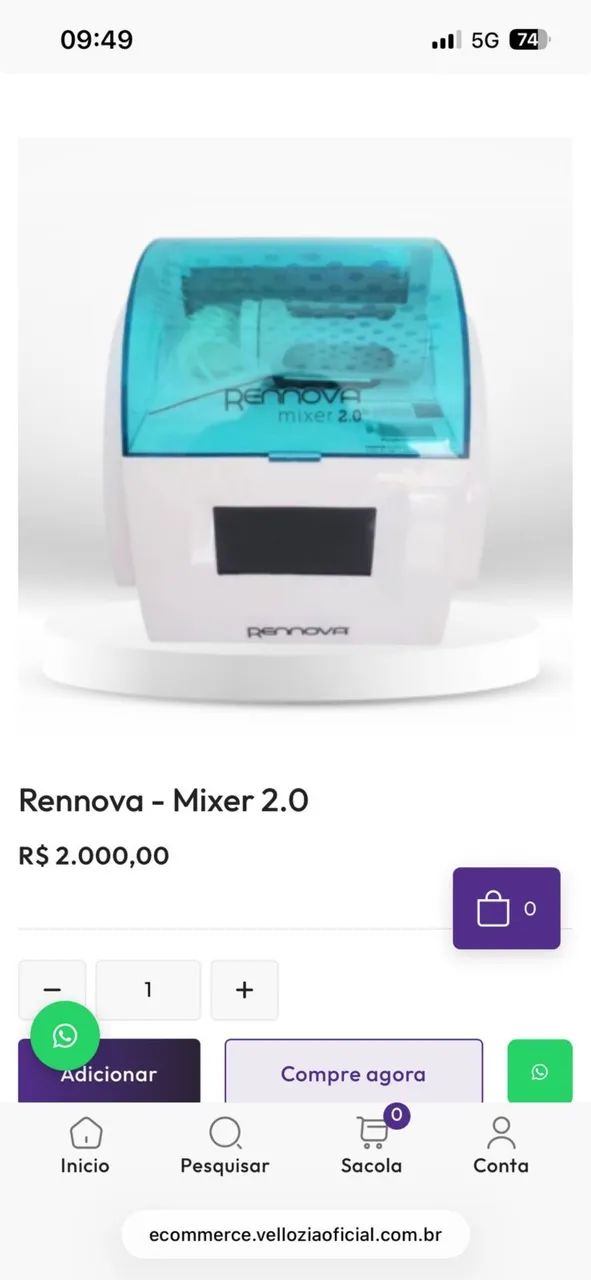 Mixer Rennova 2.0  - Foto 6