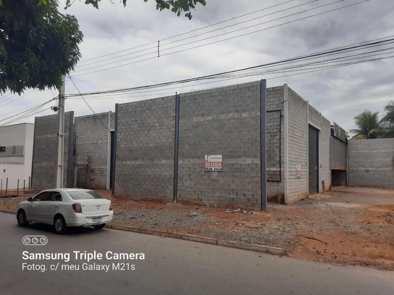 Galpão de 280 m² com telha térmica no Residencial Vereda dos Buritis