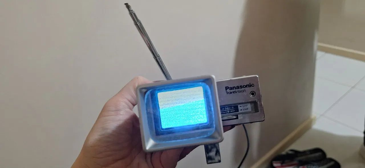 Mini TV vintage Panasonic 1981