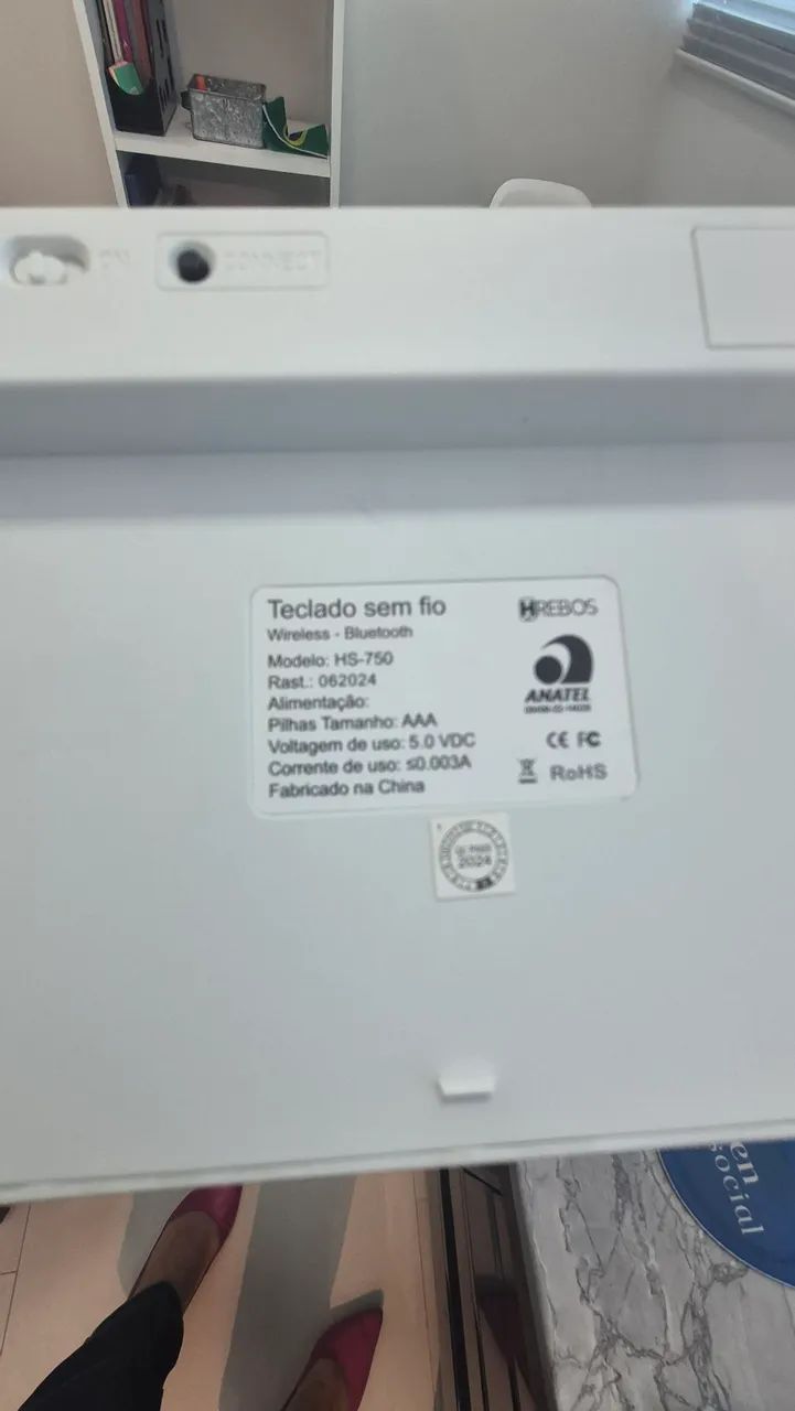 Teclado sem fio novo - Foto 4