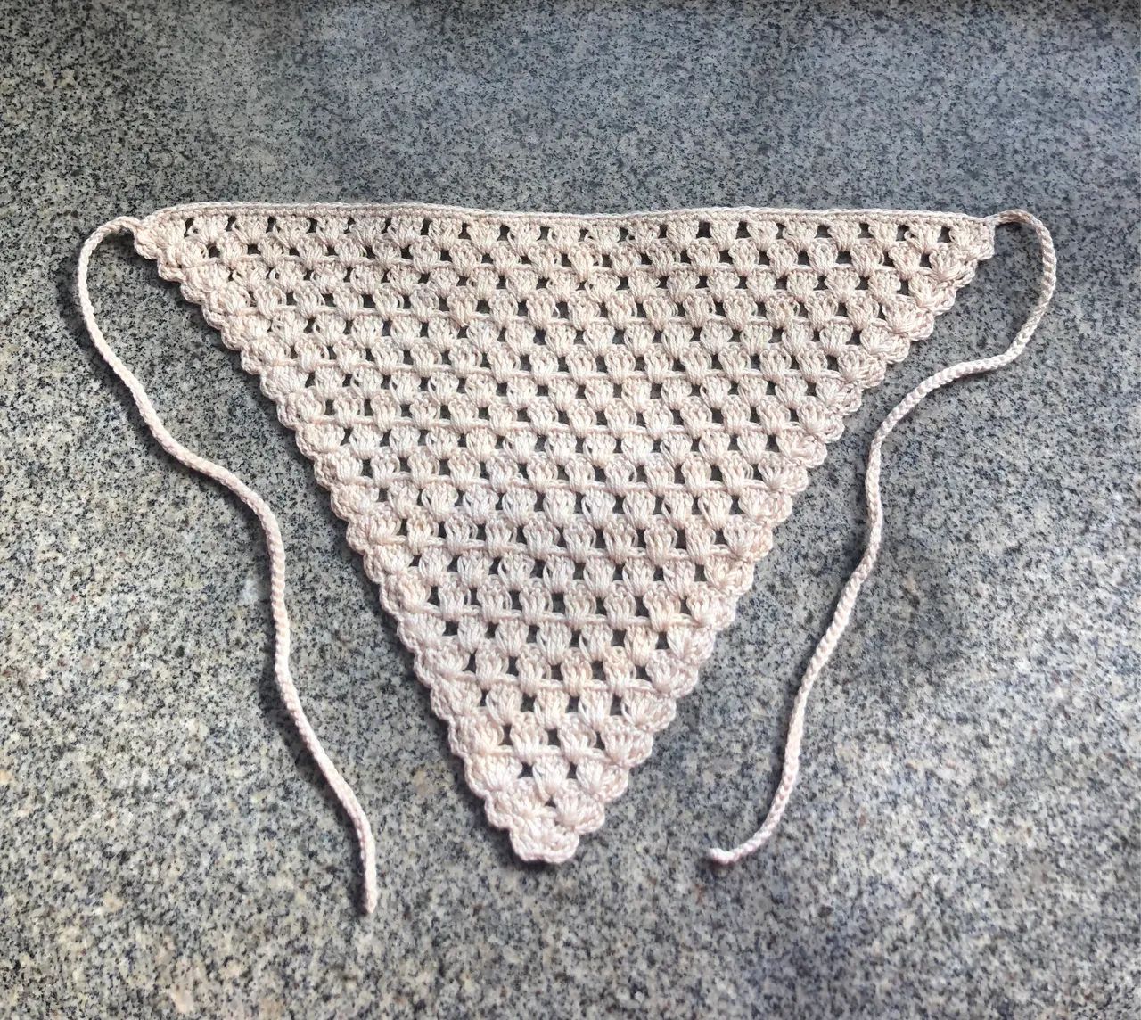 Bandana de crochê  - Foto 4