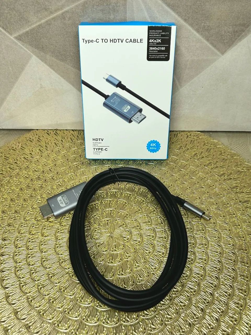 Conversor USB-C para HDMI 4K - Imagem Ultra Nítida e Conexão Moderna - Foto 4