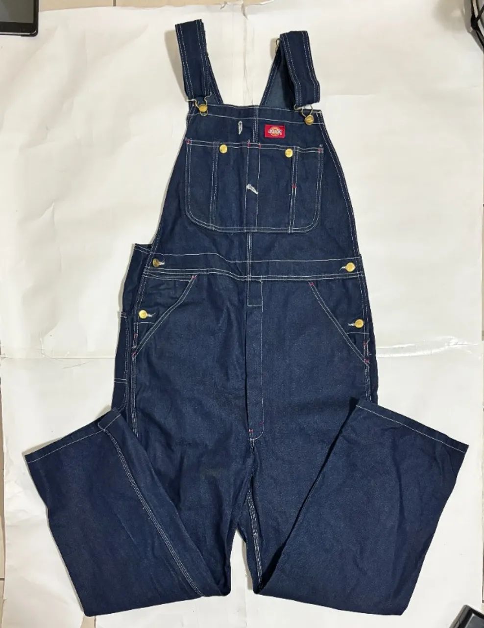 Jardineira Dickies azul