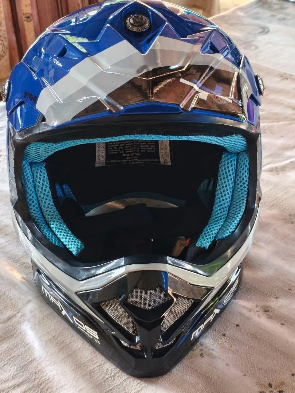 capacete de moto Cross  - Foto 2