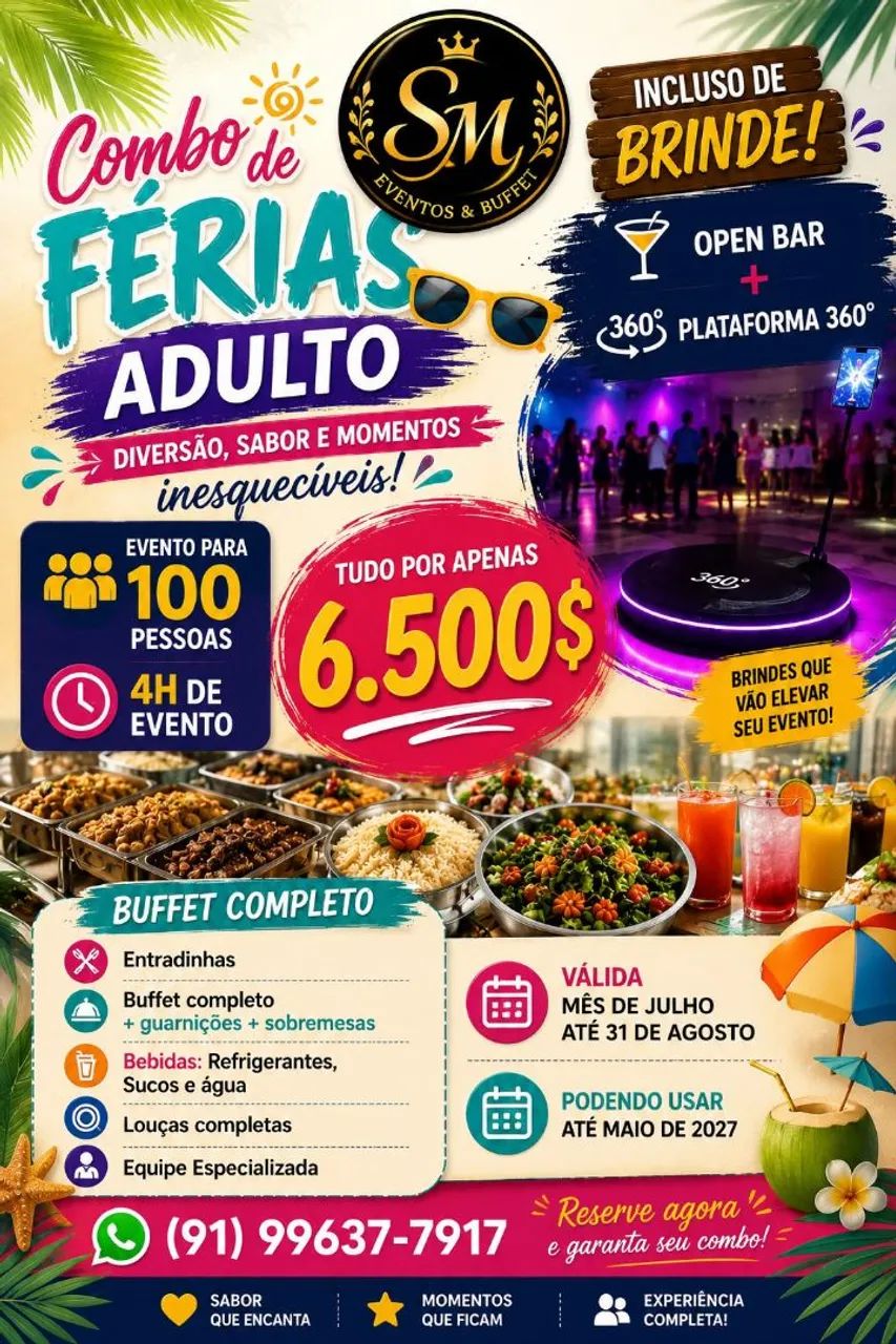 buffet para o seu evento 