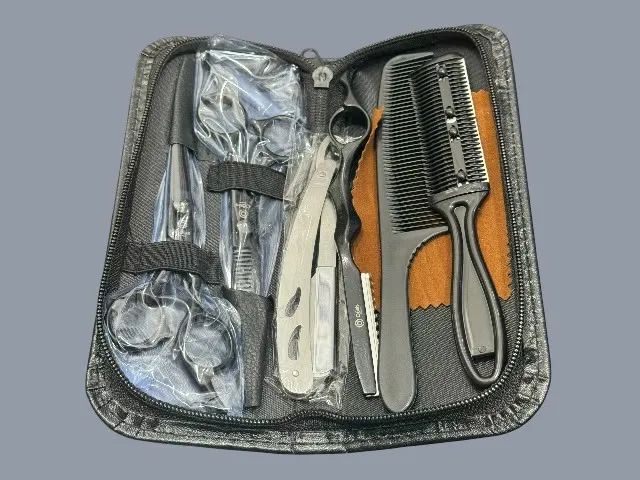 Kit de Corte de Cabelo Profissional Oásis 6 em 1 com Estojo - Foto 2