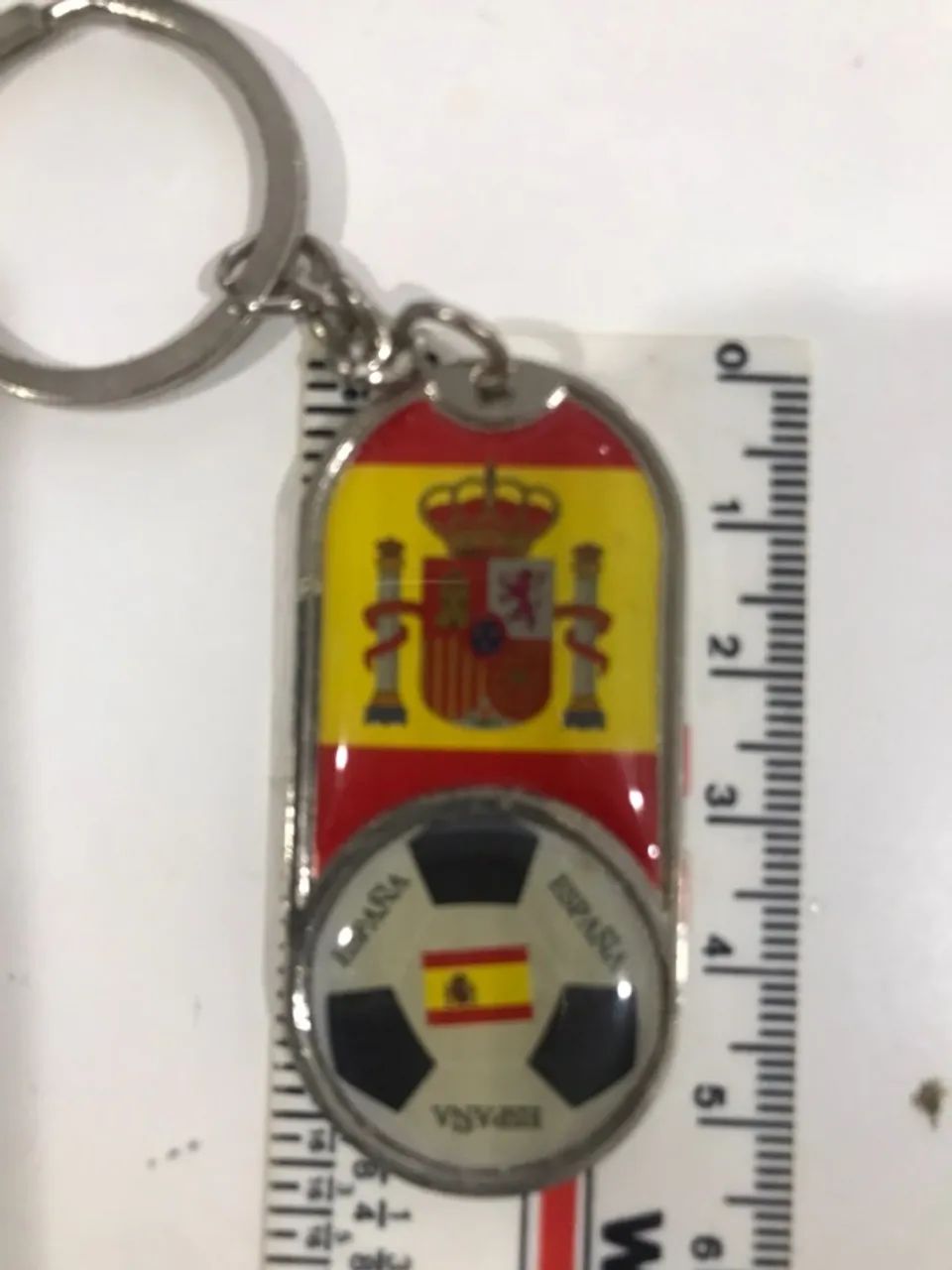 Chaveiros (2)  Espanha comemorativo copa do mundo  - Foto 2