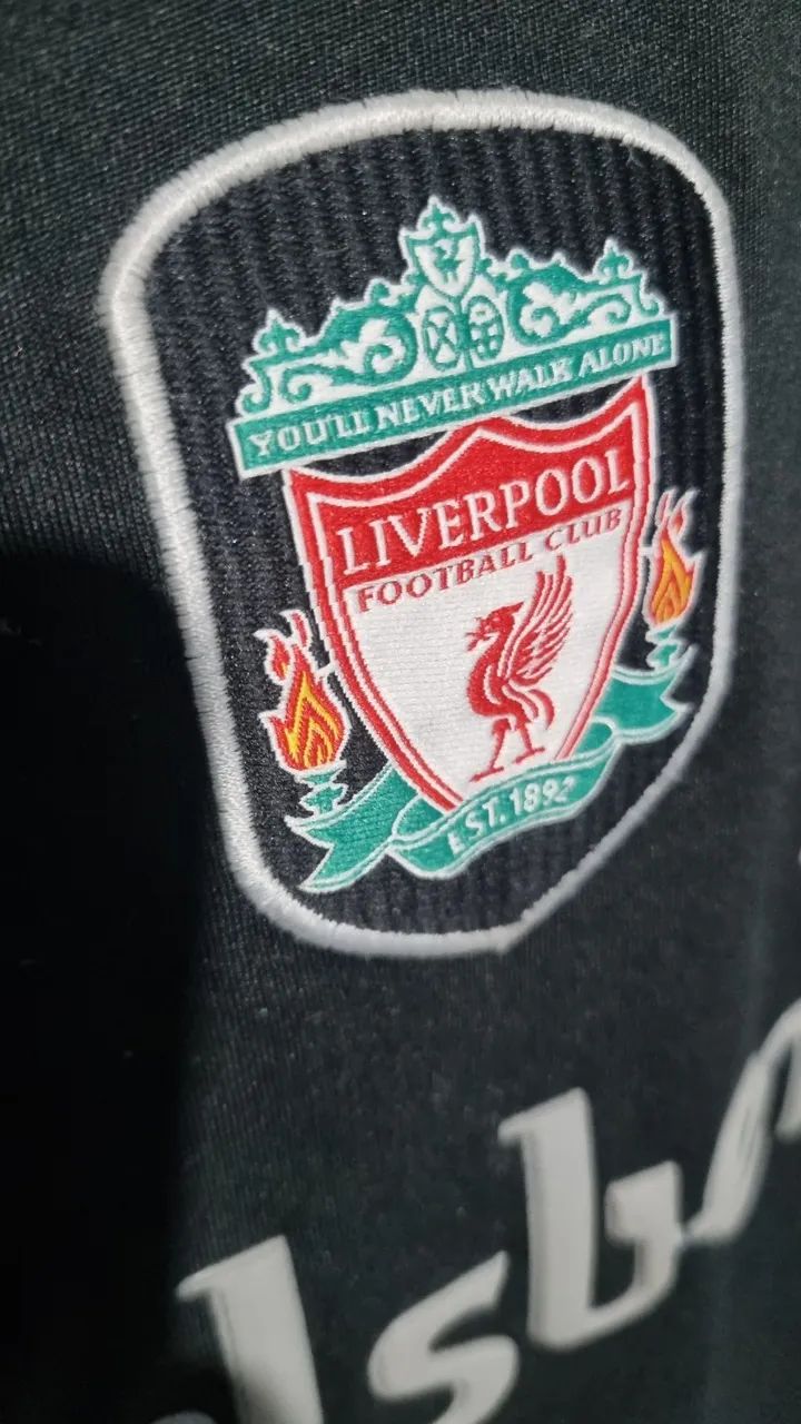 Camisa Liverpool 2001/02 Oficial - Foto 3