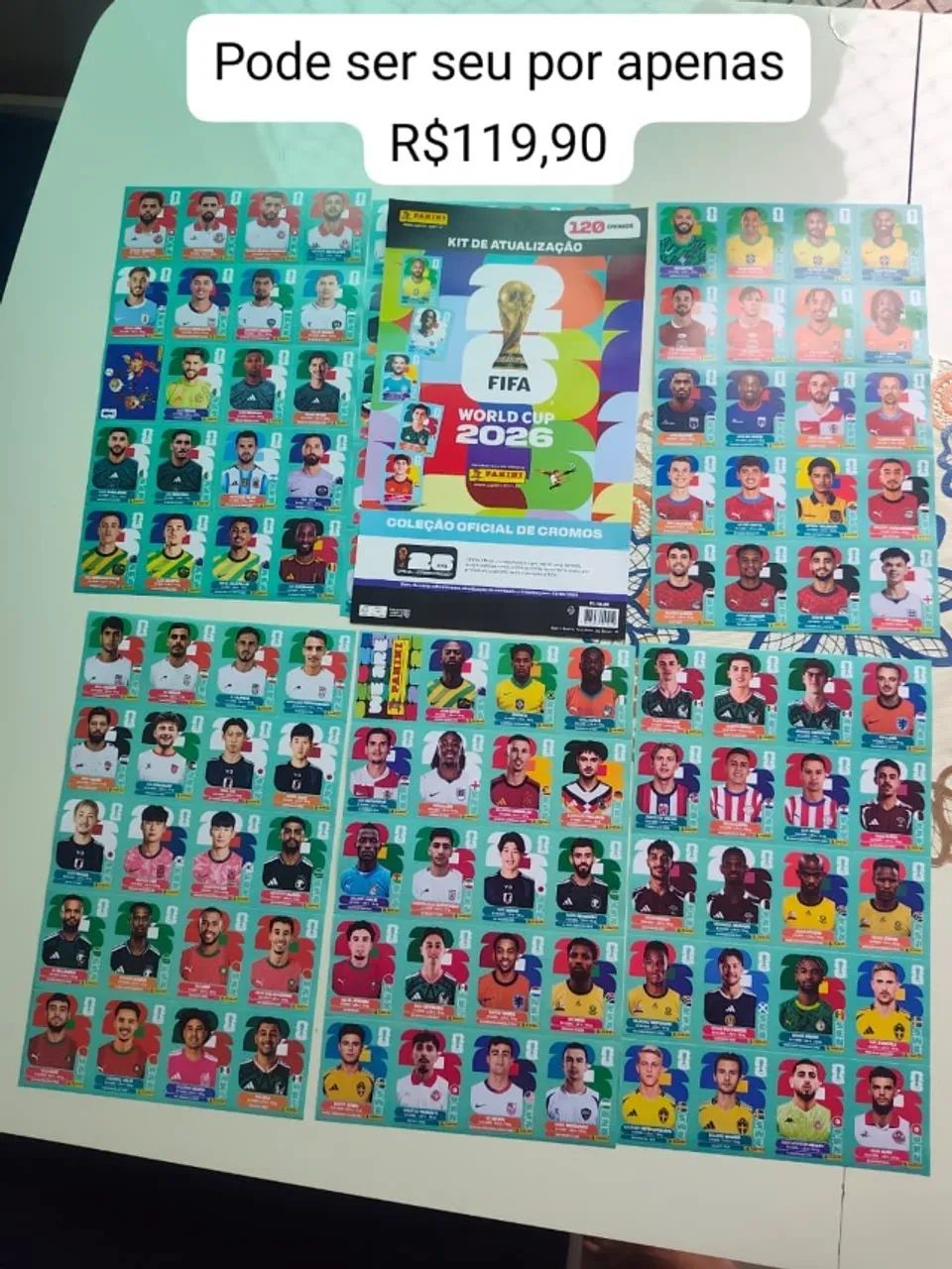 Figurinhas da Copa CAMARAGIBE 
