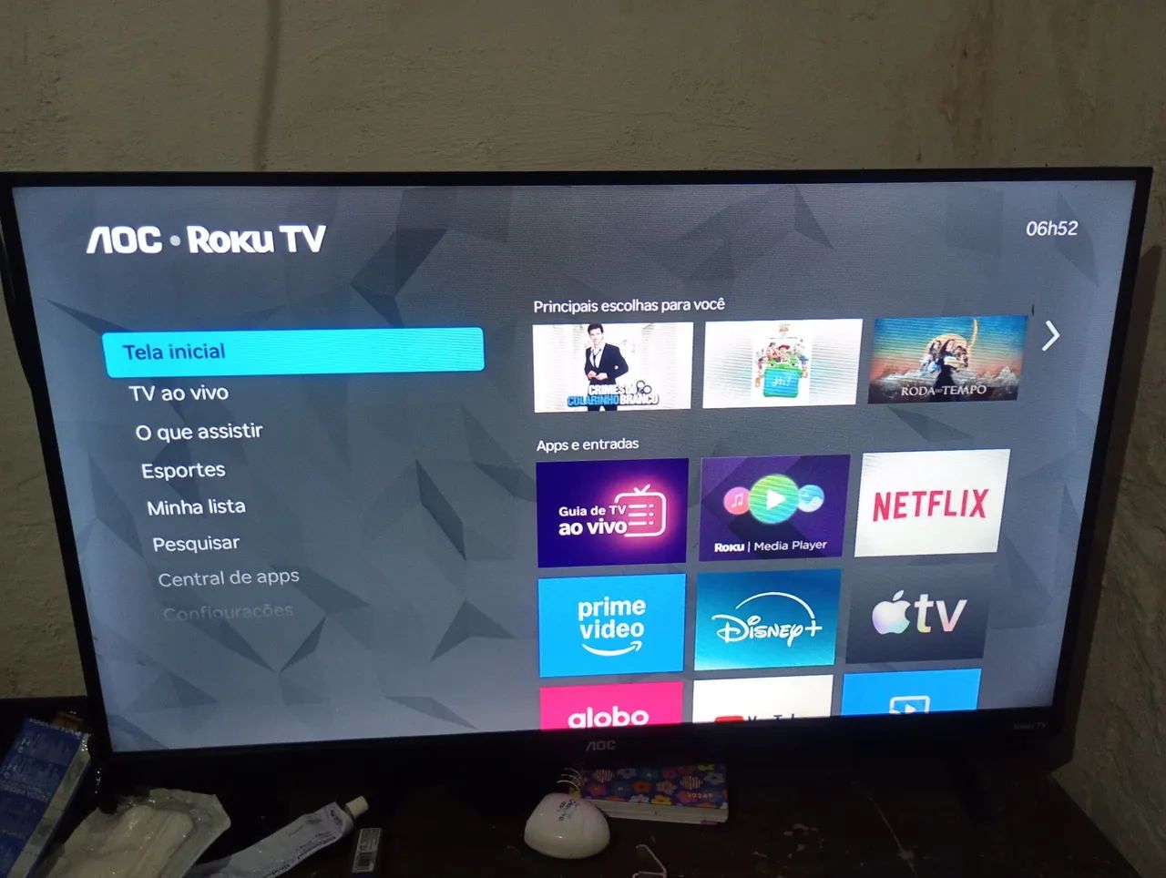 Televisão AOC 32polegadas