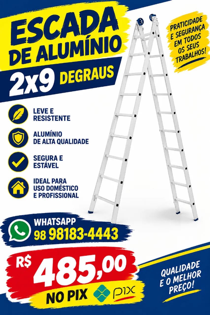 Escada 2x9 Degraus