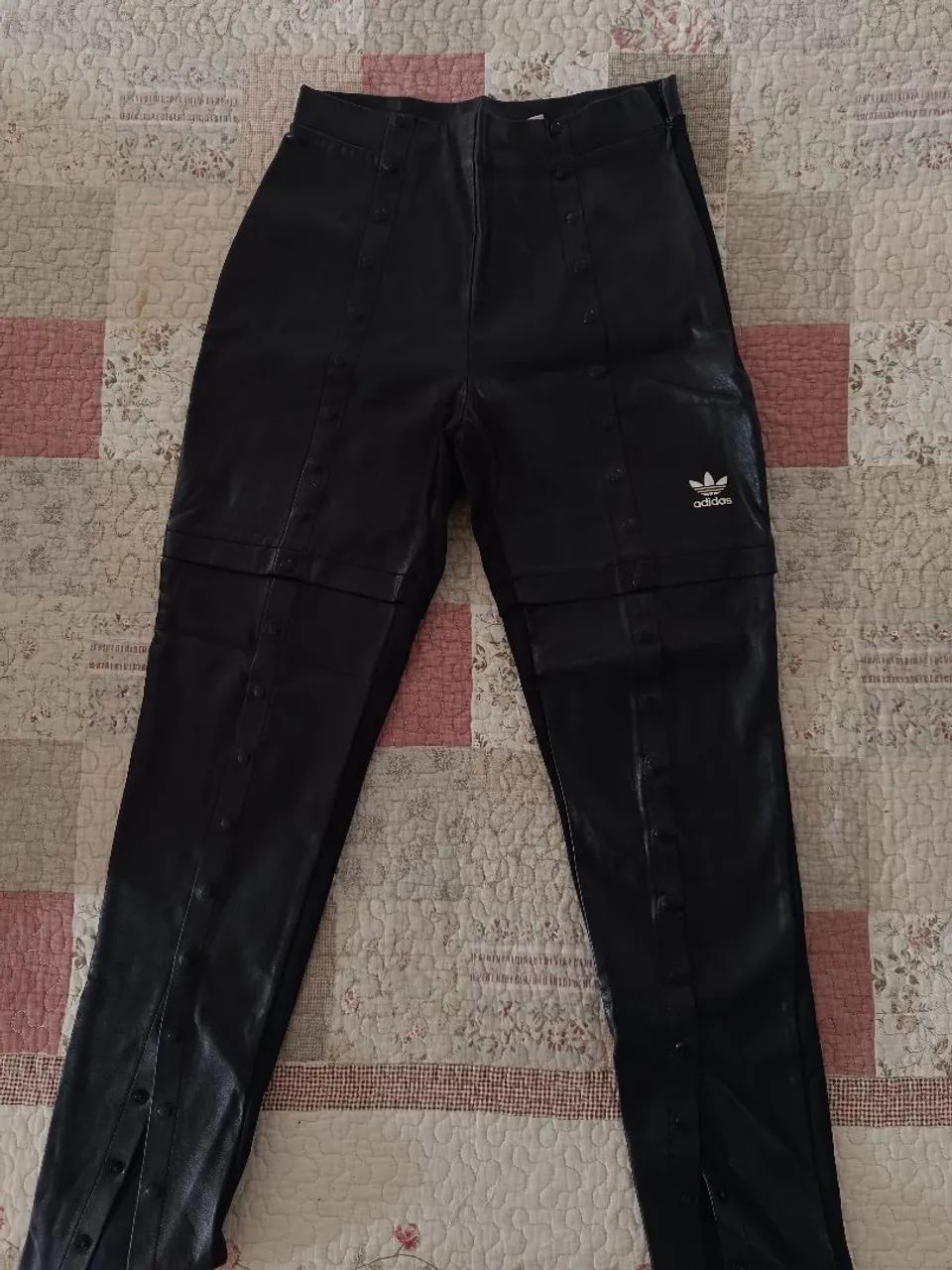 Calça couro Adidas  - Foto 3