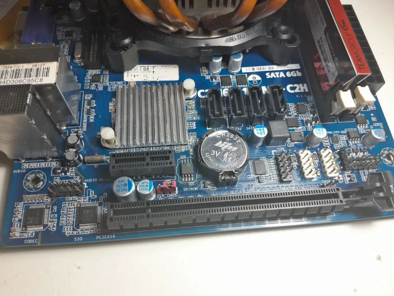 Kit de placa mãe + cpu - Foto 4