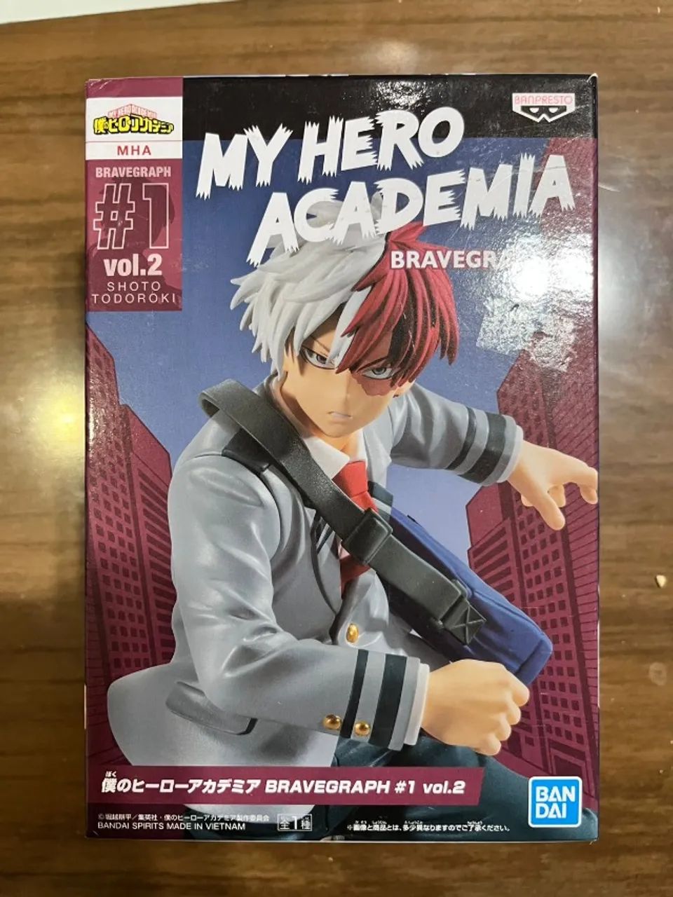 [AÇÃO PROMOCIONAL - SORTEIO] - Action Figure Shoto Todoroki  - Bravegraph - Original