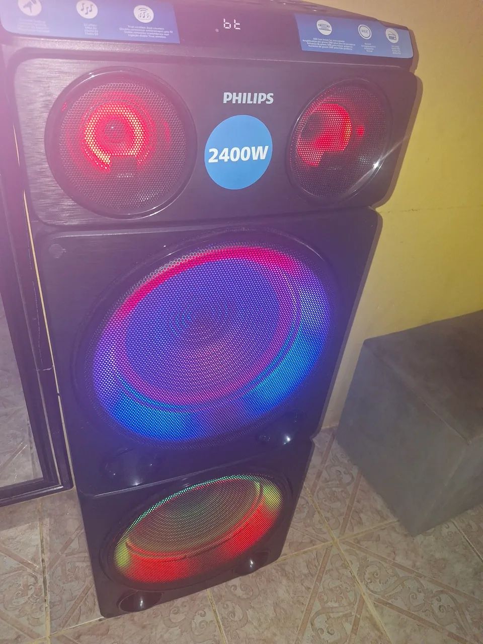 Caixa de som Philips zerada top - Foto 4