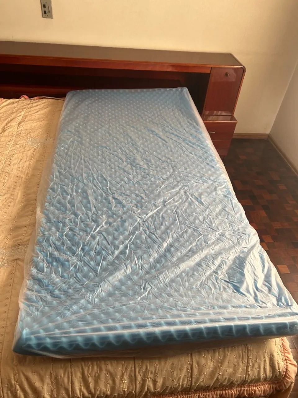 Colchão Piramidal Ortopédico (caixa de ovo) com capa (menos de 2 meses de uso) - Foto 5