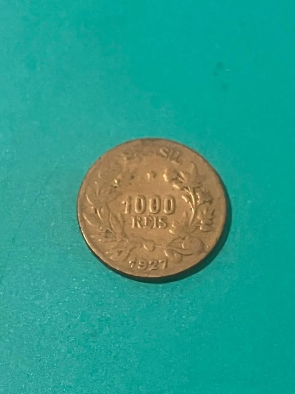 Moeda Brasileira 1000 Réis 1927
