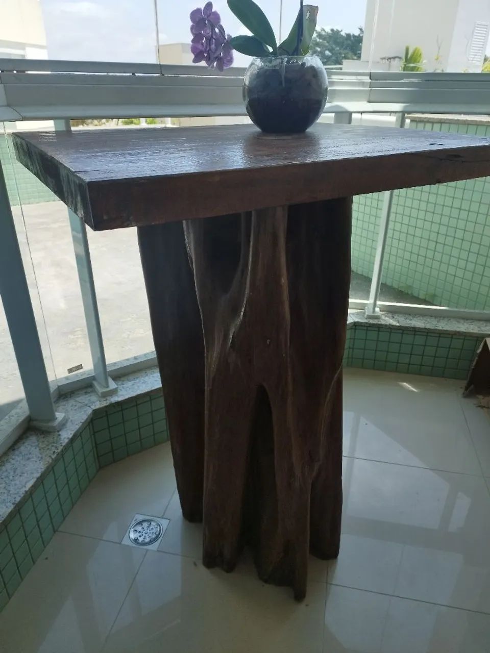 Mesa rústica