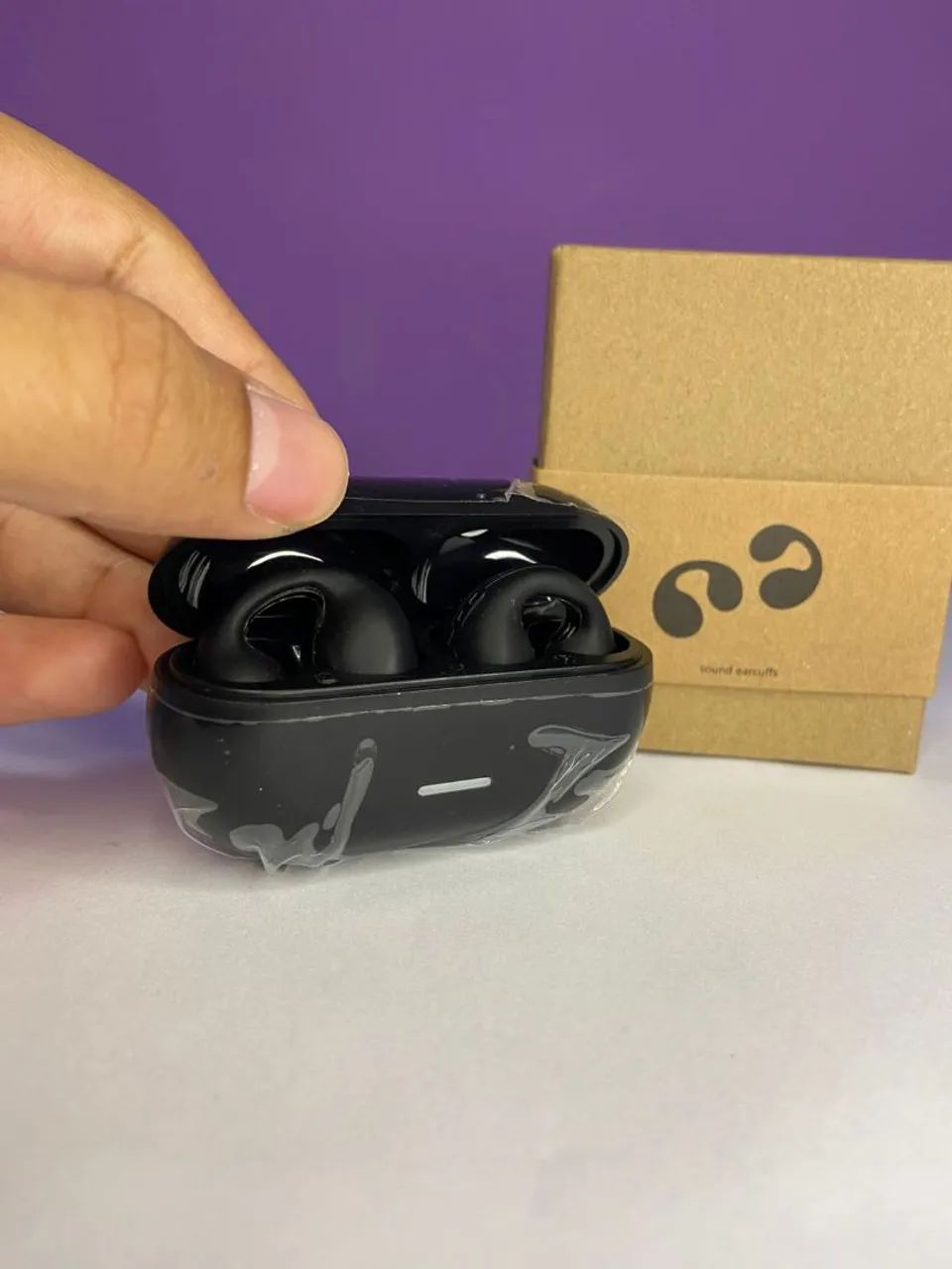 Fone De Ouvido Bluetooth Fone Brinco Fone Earcuff Mini - Foto 3