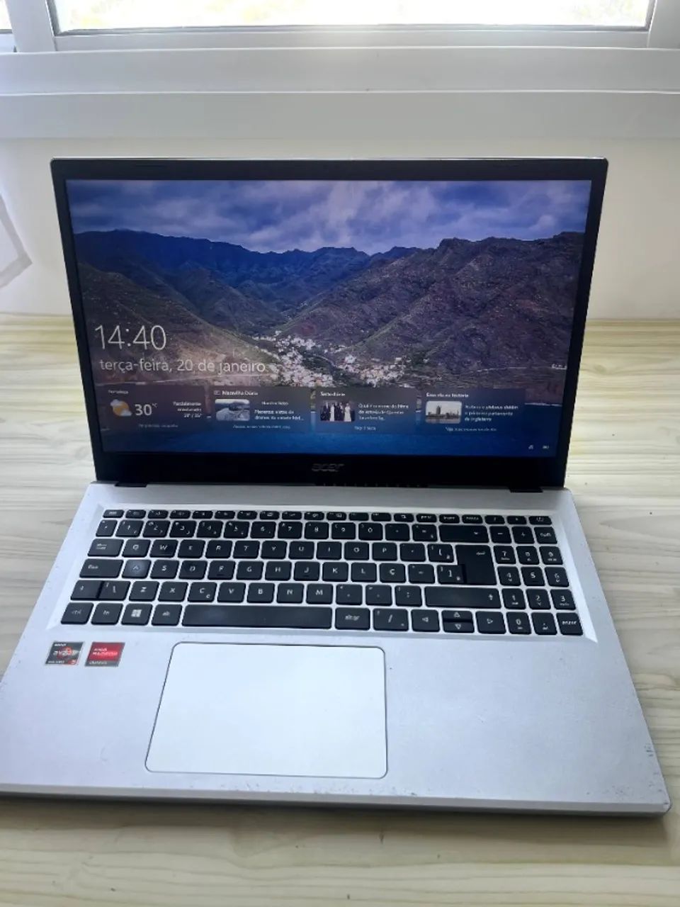 Notebook Acer Aspire 3 15 (N23C3) Ryzen 5 ? 8GB RAM ? SSD 256GB