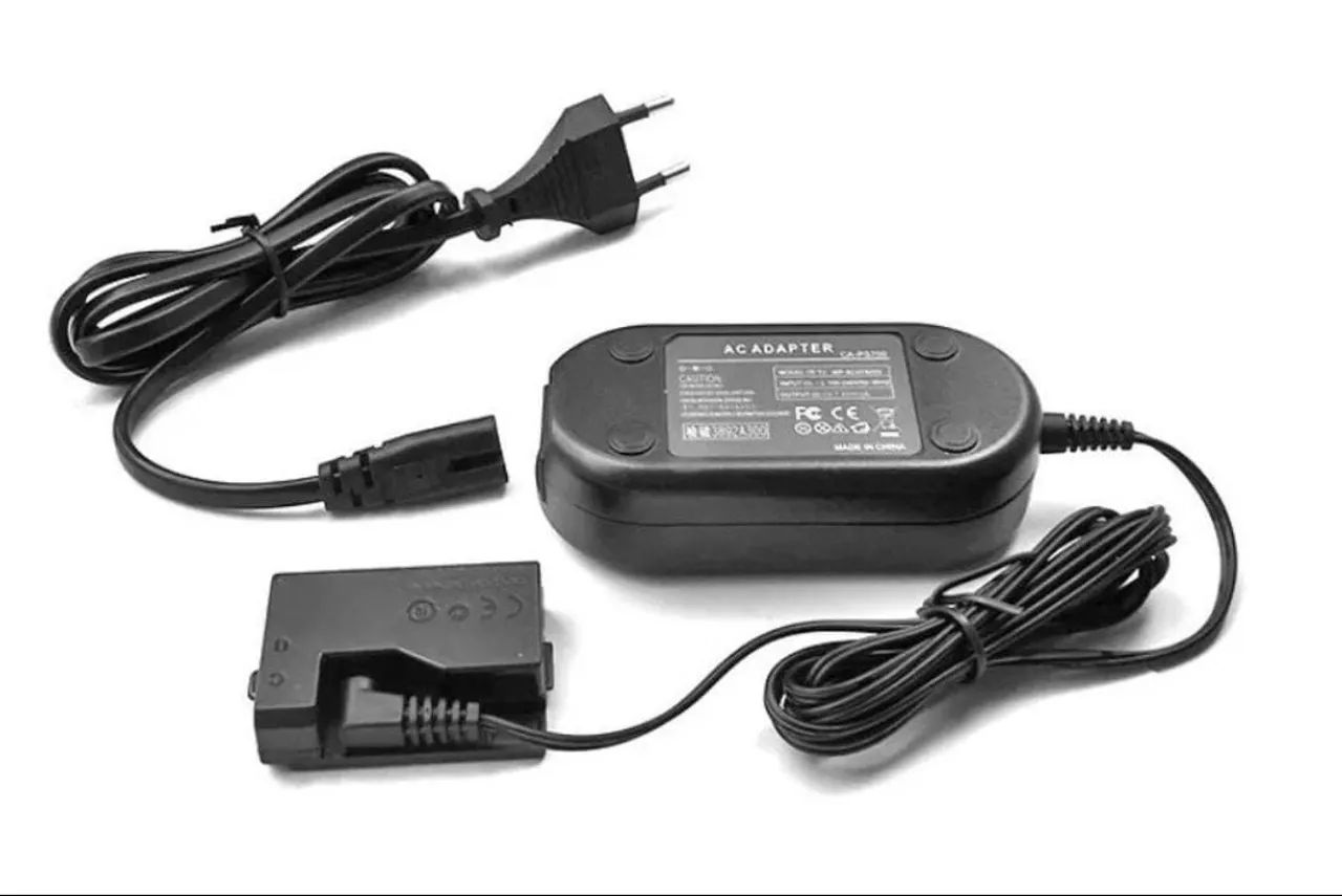 Fonte Ack-e10 Adaptador Ac P/ Canon Rebel T3 T5 T6 T7 1100d!! Novo!! - Foto 2