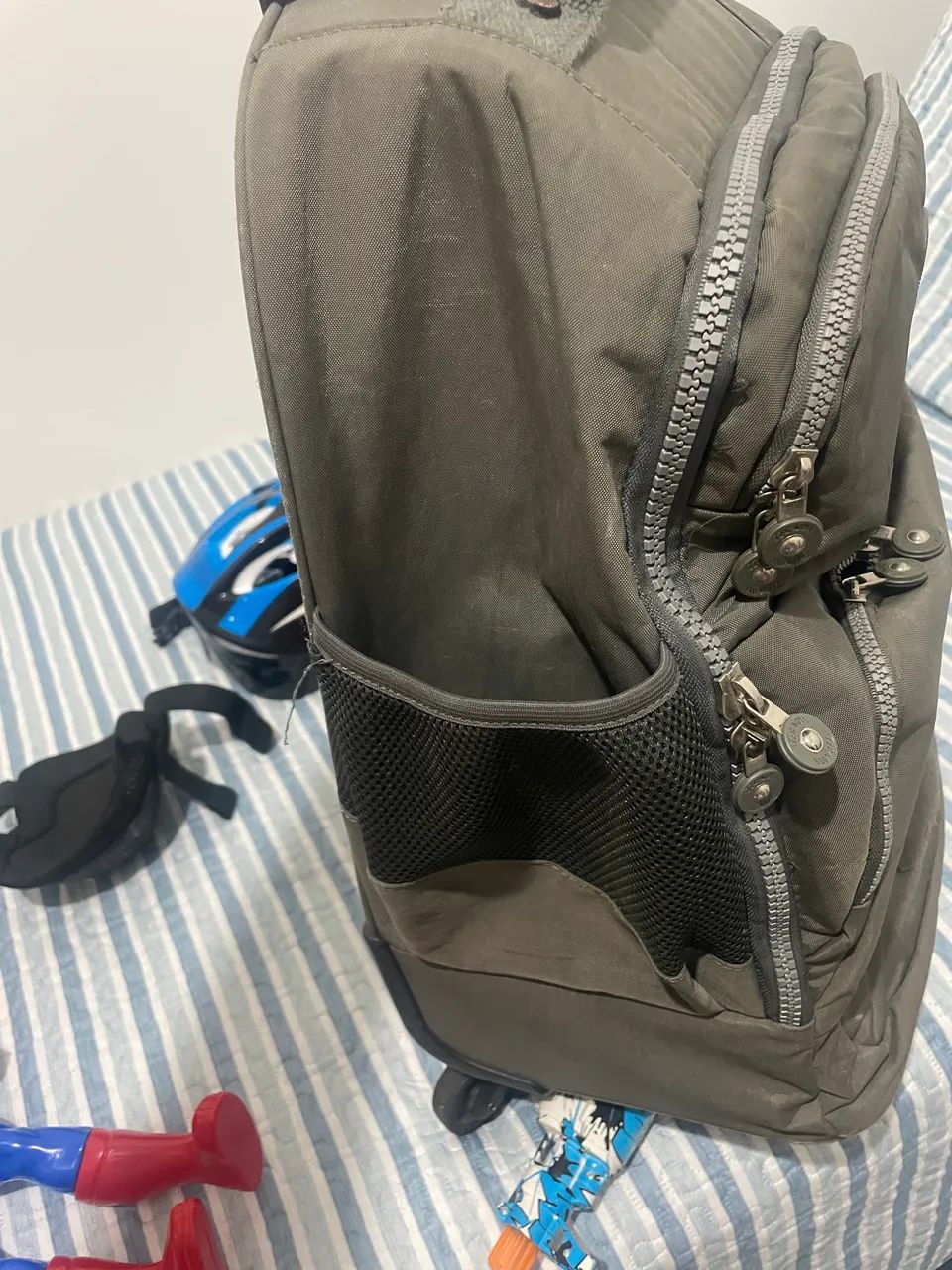 Mochila escolar de carrinho  - Foto 4