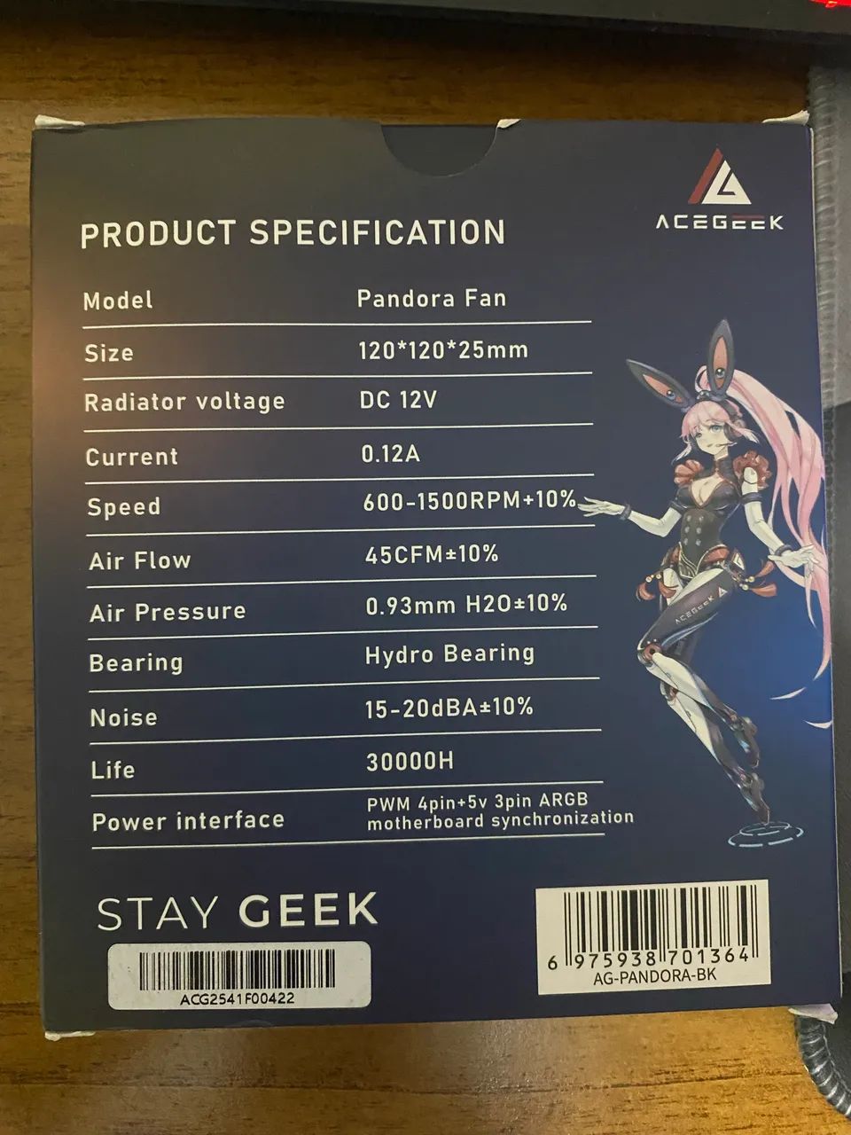 Kit Ventoinhas AceGeek (Sem custos de envio) - Foto 2