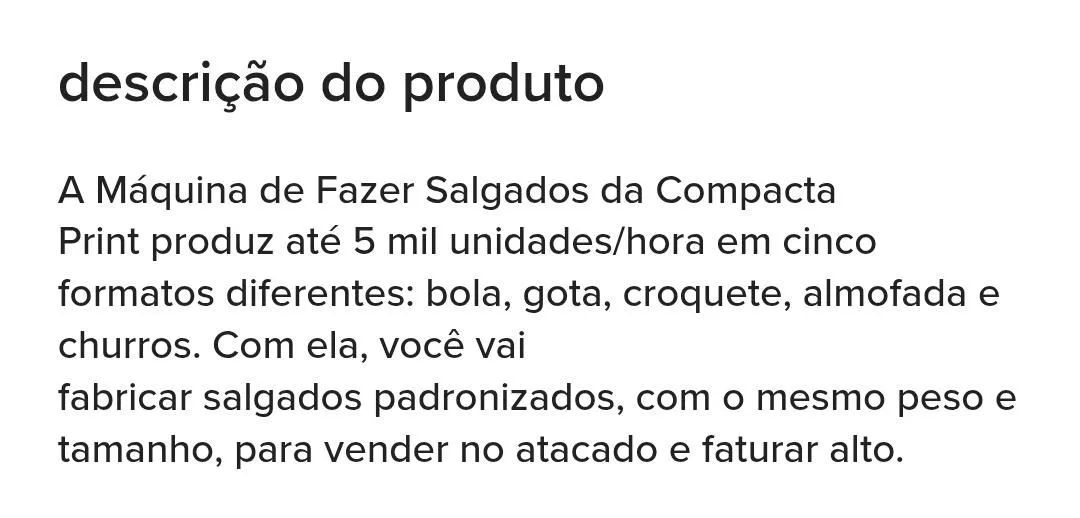 Máquina para salgados. Faça quatro mil salgados por hora. - Foto 3