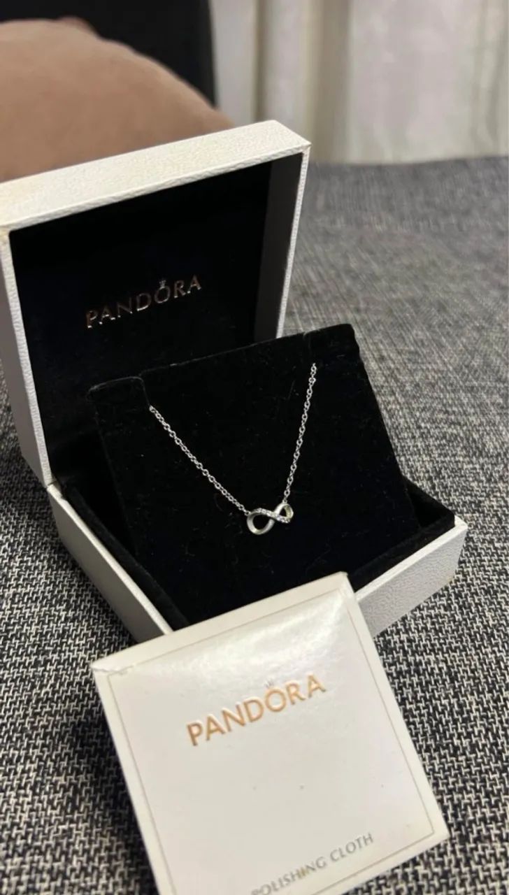 Colar Infinito Pandora Prata 925