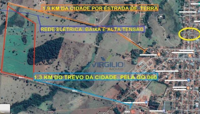 Área à venda, 290400 m² por R$ 1.200.000,00 - Zona Rural - Nazario/GO - Foto 7