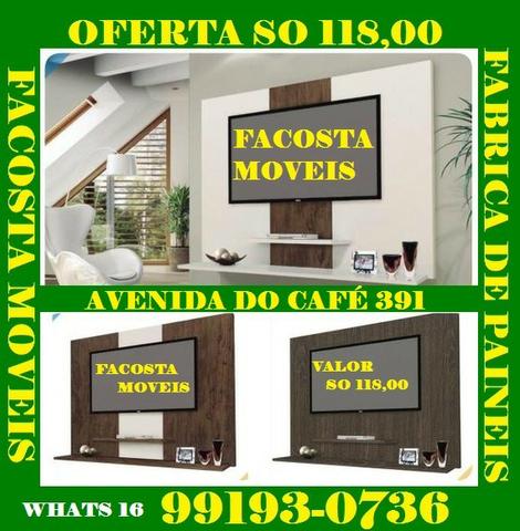 Painel para tv ribeirao preto fabrica facosta moveis so 118,00 a vista
