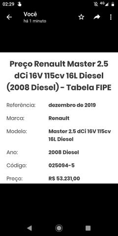 Vendo Renault Master ABAIXO DA FIPE - Foto 6