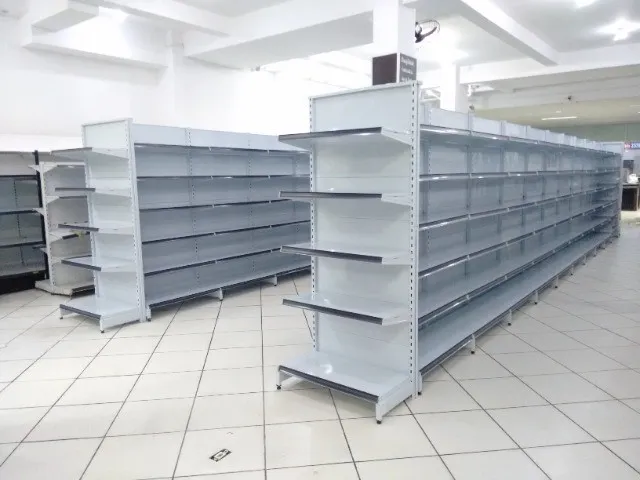 Gôndolas Centrais | Prateleiras de Ferro, Produto Resistente, Indicado para Comércios