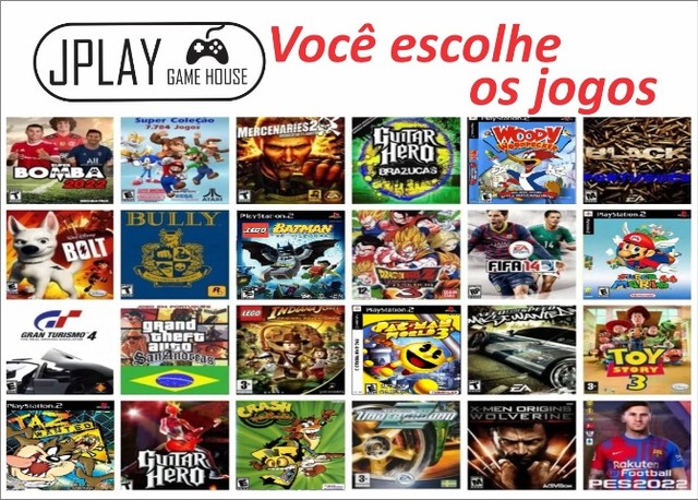 5 jogos de ps2