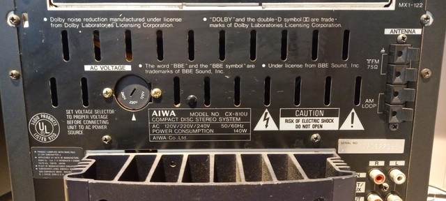 Raridade!!! System Aiwa NSX-810 - Foto 2