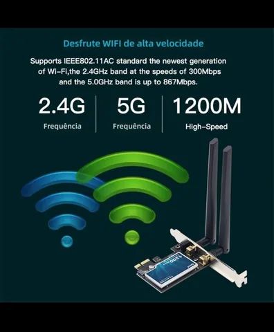 Adaptador Wi-Fi Fenvi AC1200 - Foto 5