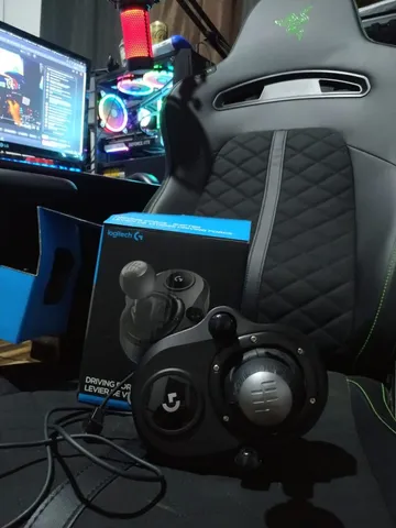 Câmbio Logitech G Driving Force Shifter Para G29 / G920 - Unboxing /  Instalação e Jogo 