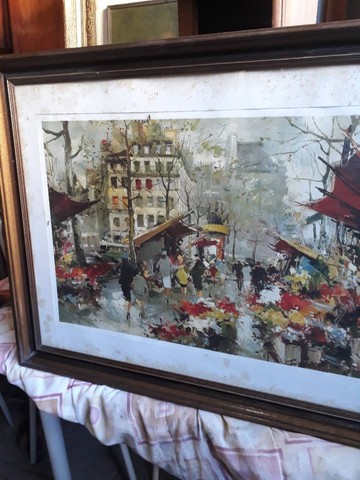 Vários quadros antigos 