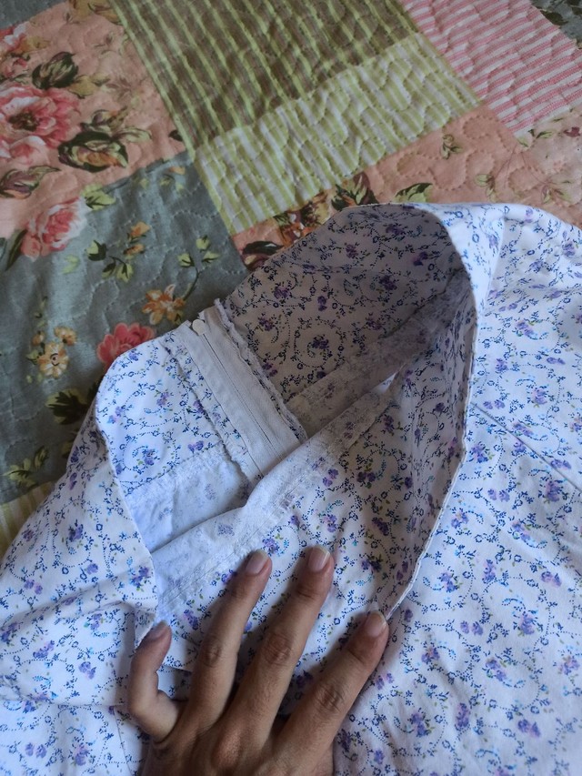 Desapego saia de algodão estampada tamanho P - Foto 3